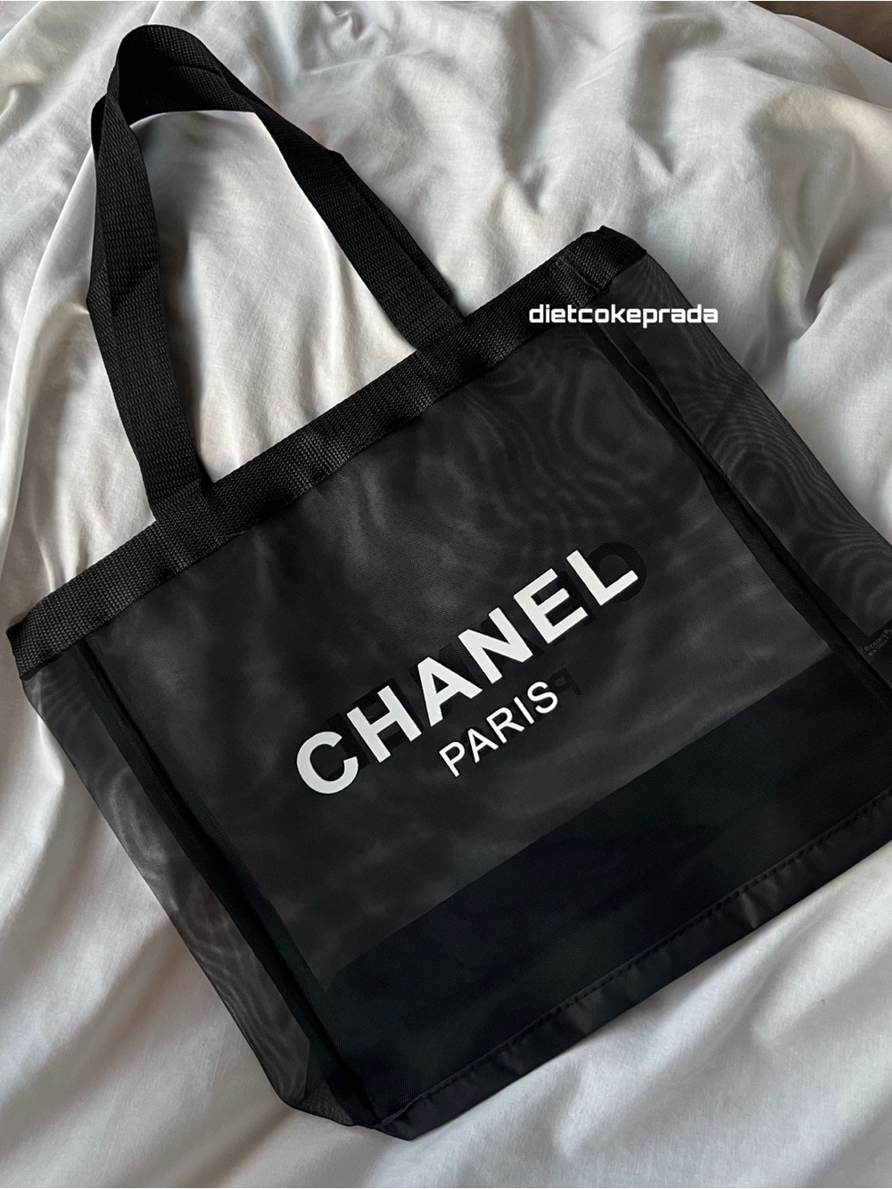 Chanel Mesh Beach Summer Bag